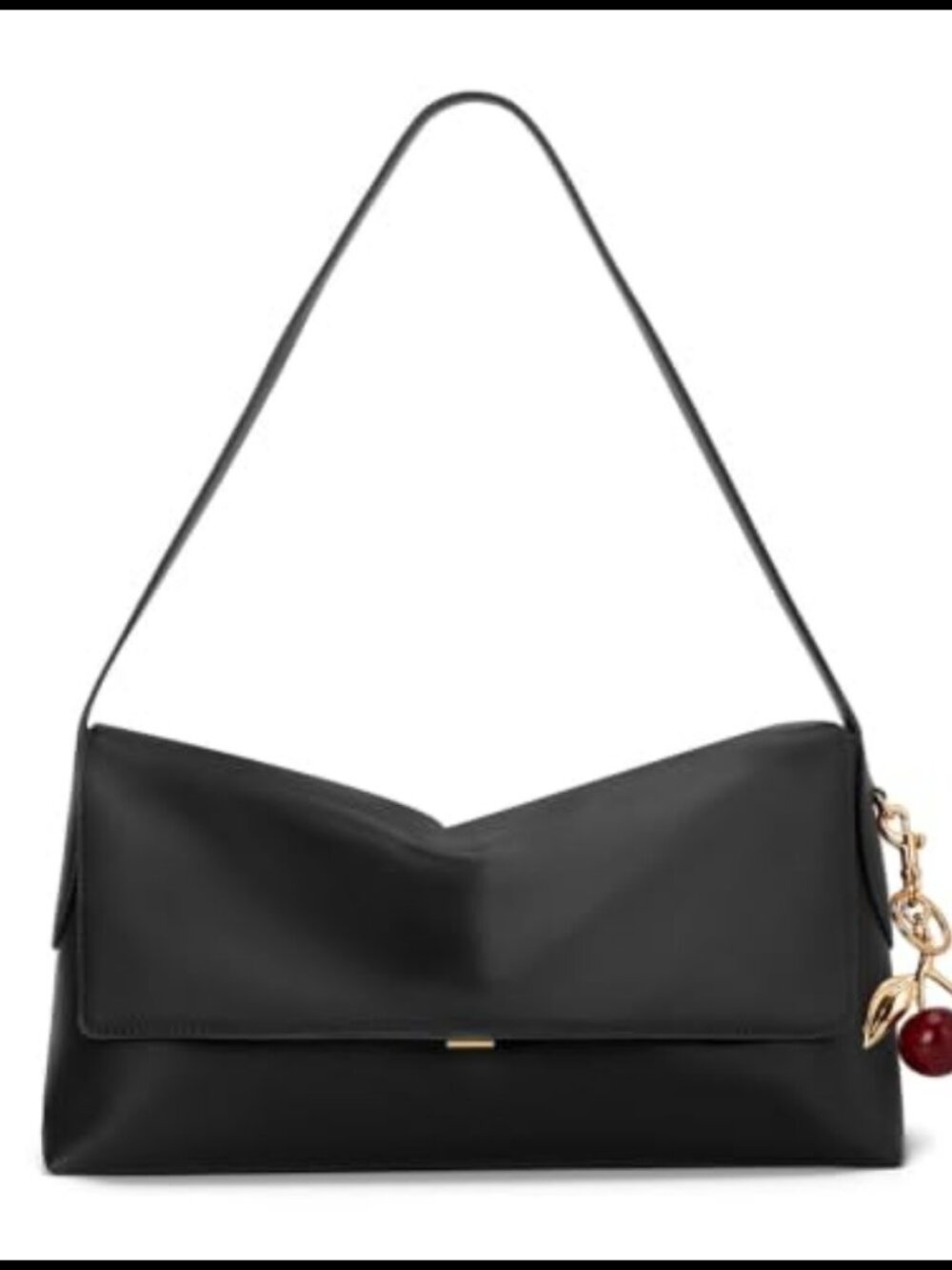 Large Hobo Shoulder Bag Faux Leather Slouchy Handbag